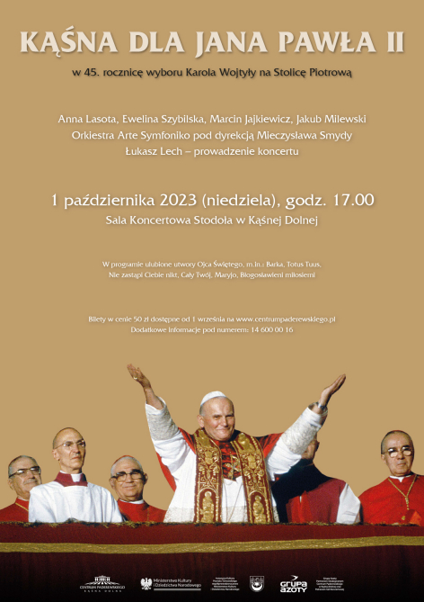 Kąśna dla Jana Pawła II - plakat