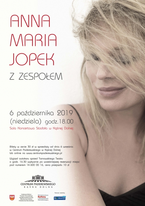 Koncert Anny Marii Jopek - plakat