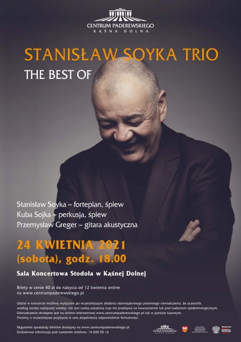 Stanisław Soyka Trio - plakat koncertu