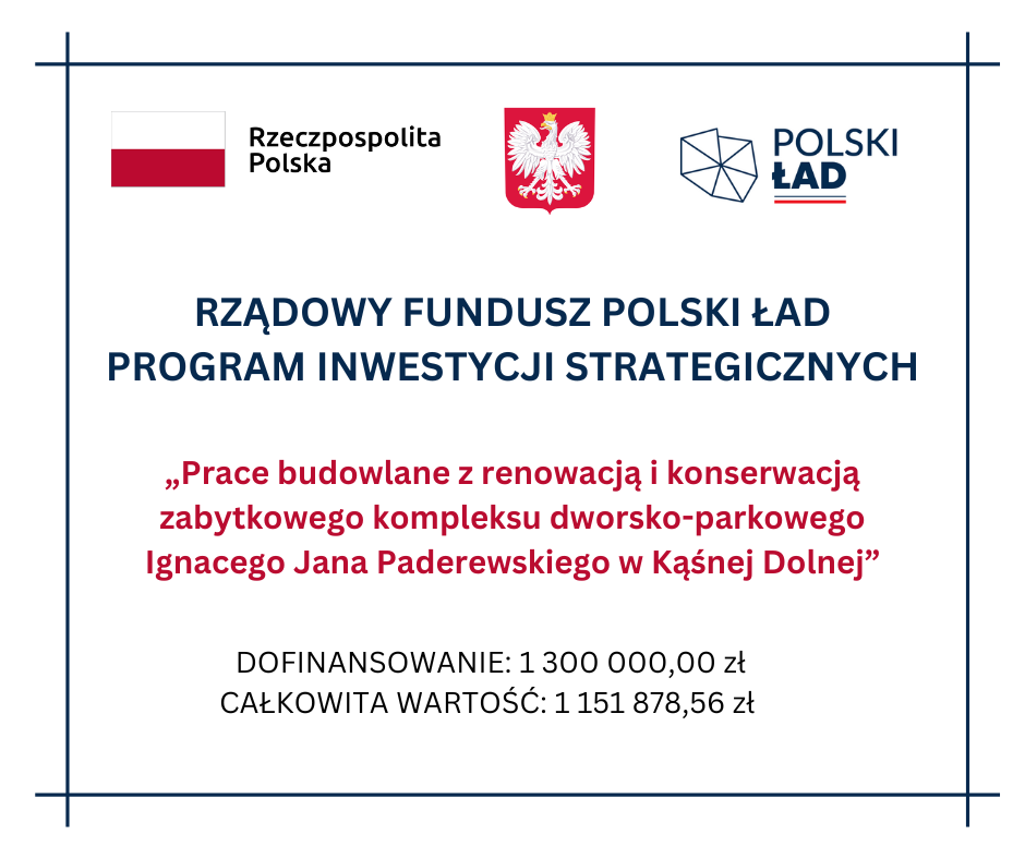 Polski Ład &ndash; inwestycja w Kąśnej Dolnej