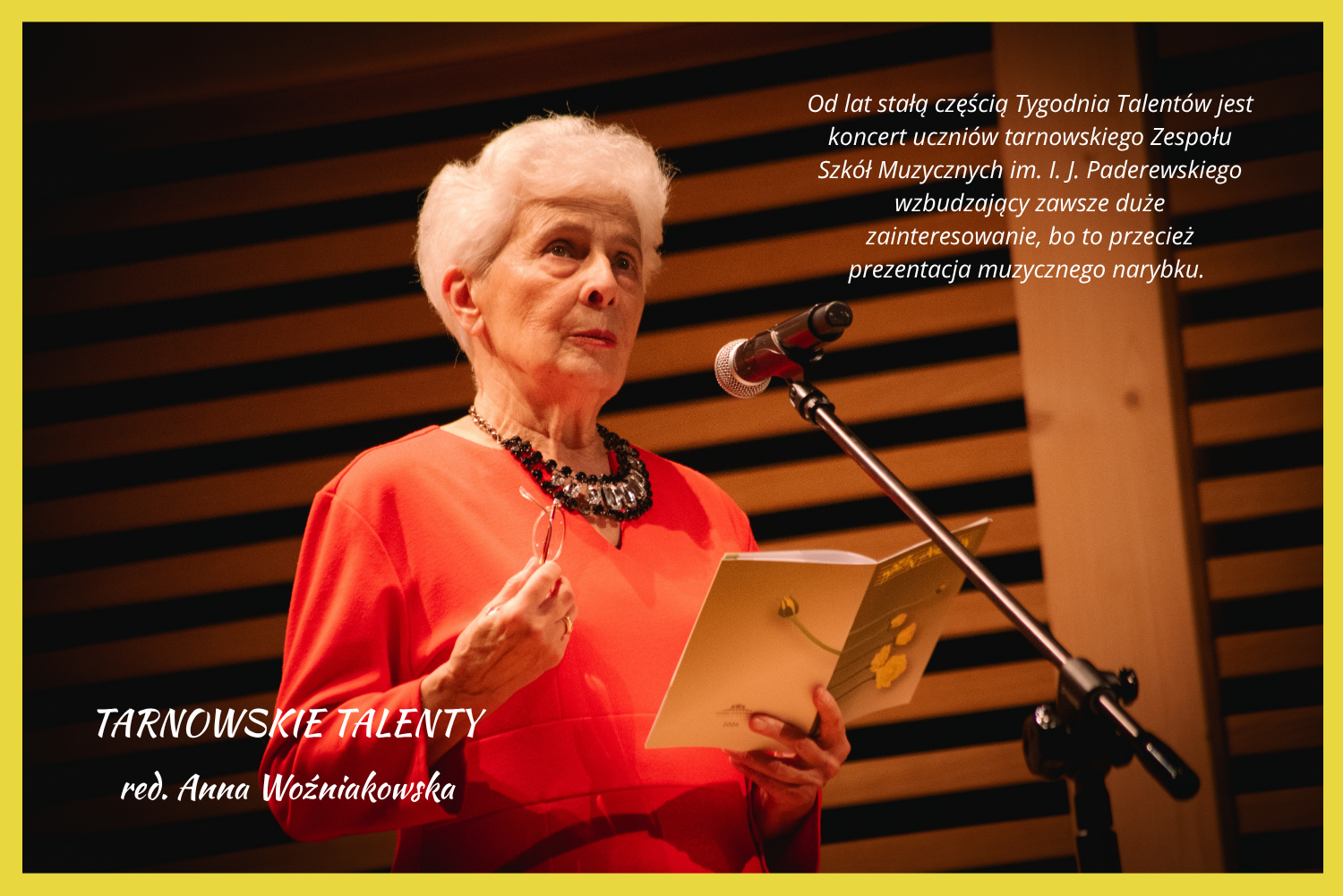 Na zdjęciu red. Anna Woźniakowska - fot. Kornelia Cygan